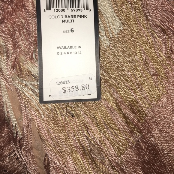 💋HP💋 BCBG fringe dress size 6 - Picture 4 of 6