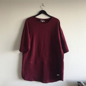 VSOP - oversized sweatshirt dress