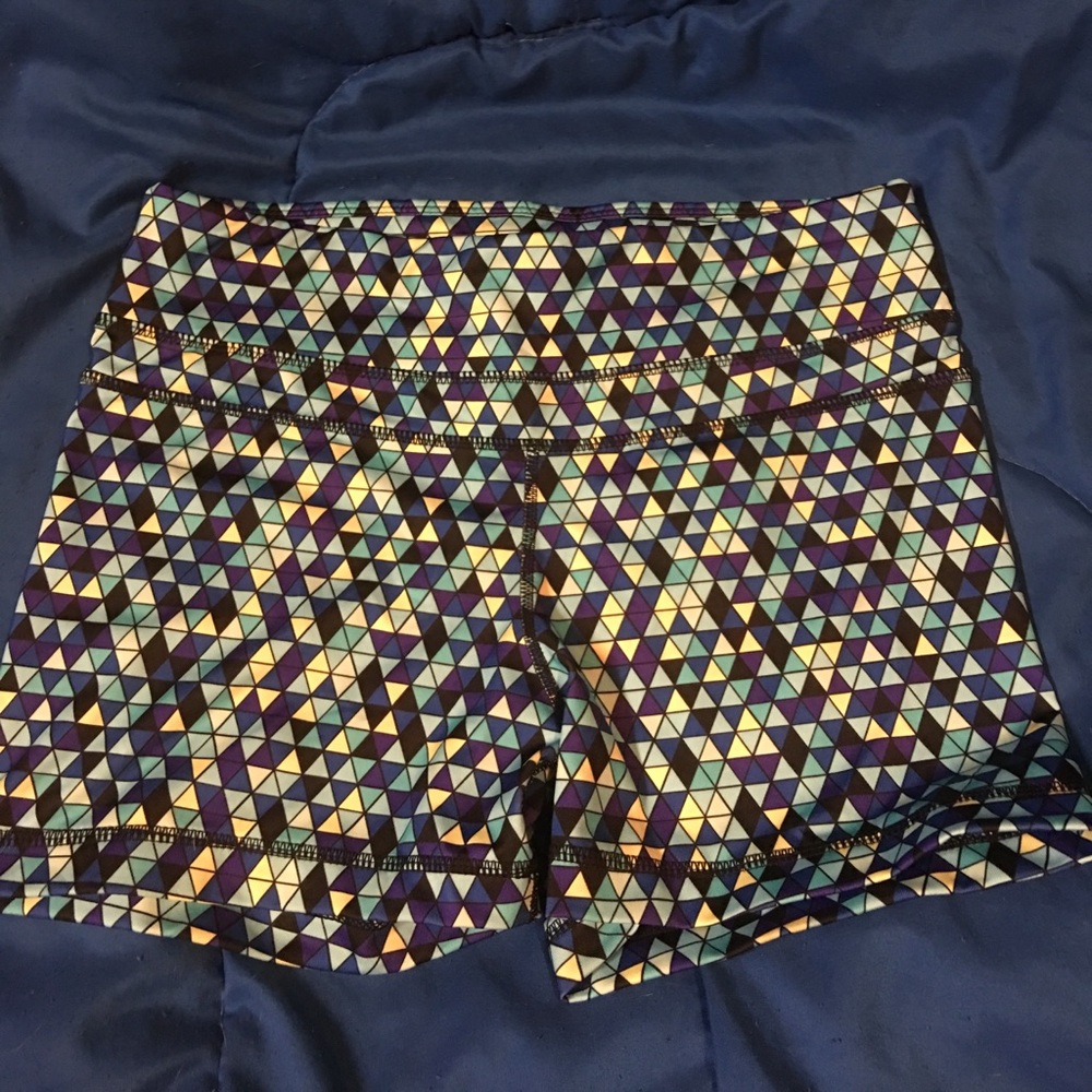 Exercise booty shorts. Size M. Never been worn.