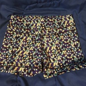 Exercise booty shorts. Size M. Never been worn.