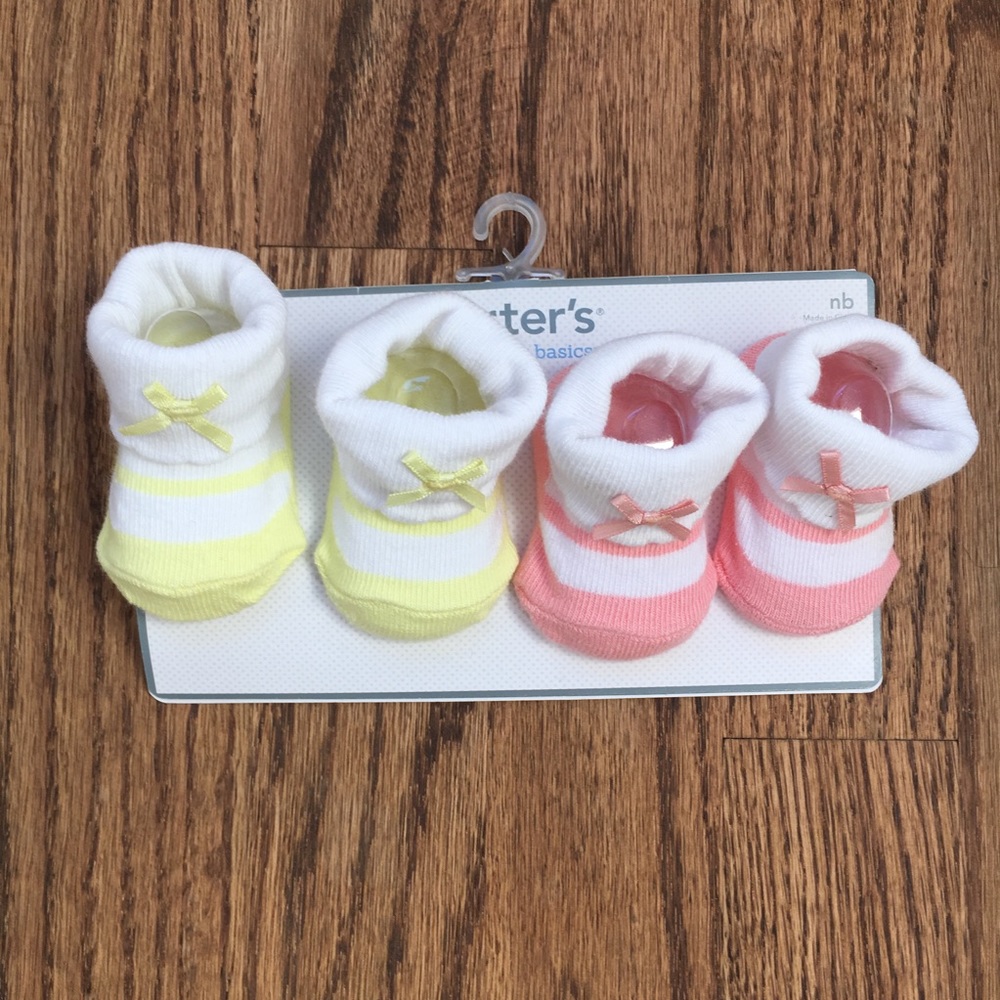 Carter’s Newborn Baby Booties