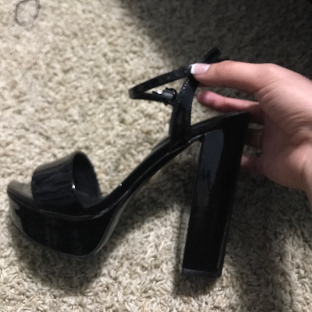Aldo black heels.
