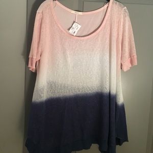 Pink & Purple Ombré Tunic
