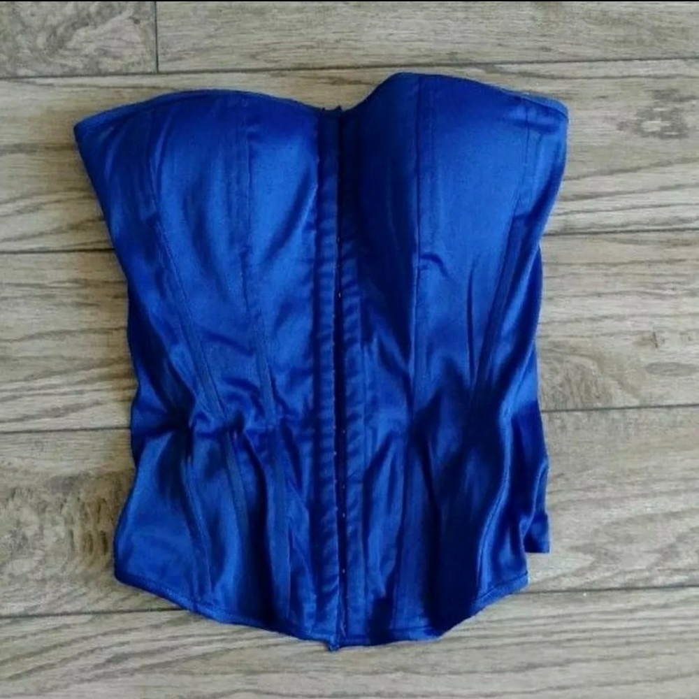 Bright Blue Corset