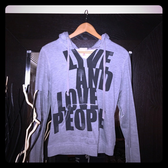 LIVE and LOVE PEOPLE Hoodie - Picture 1 of 3