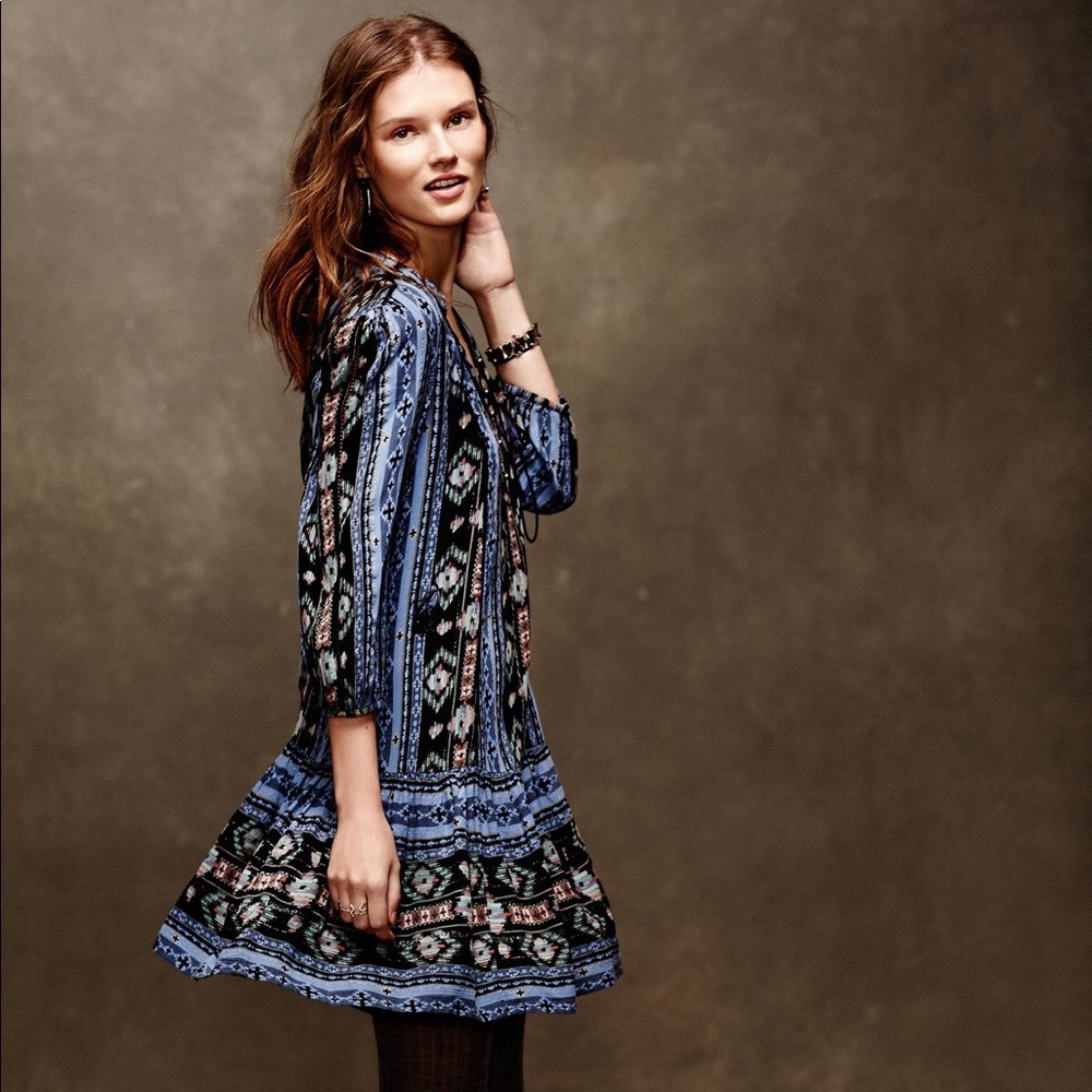 Holding Horses Winter Moon Tunic Dress Anthro S