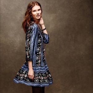 Holding Horses Winter Moon Tunic Dress Anthro S