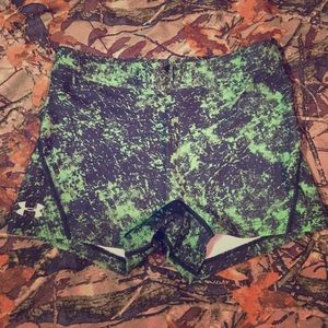 Under Armour workout booty shorts