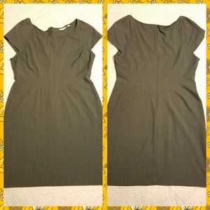 New York and Company grey pencil dress size 18 EUC