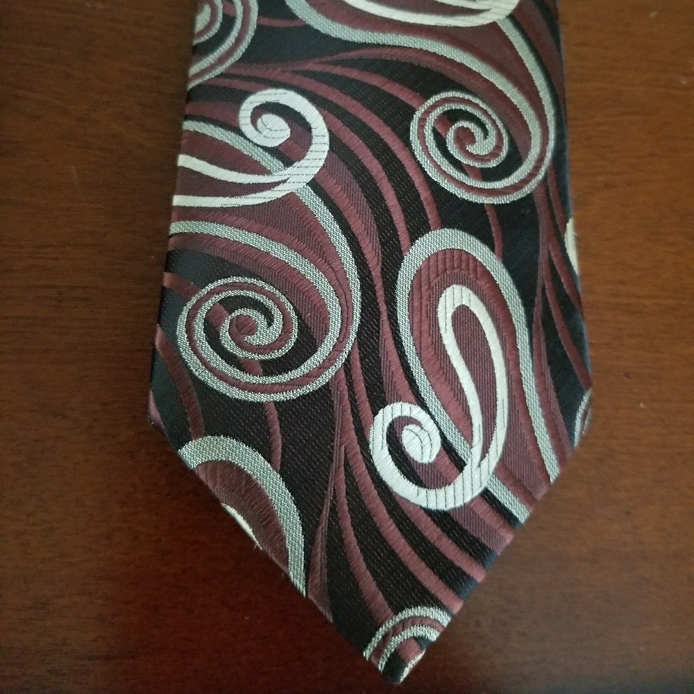 Brown necktie
