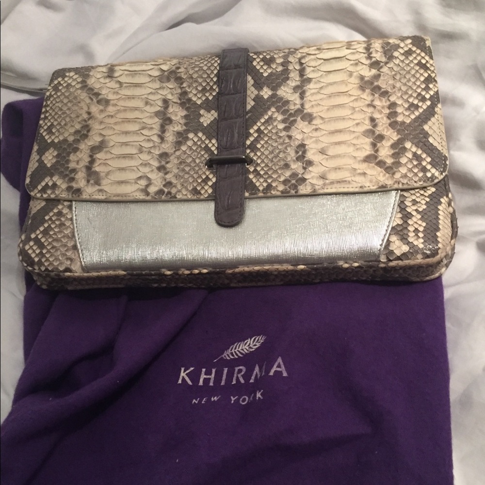 Python Skin Clutch - image 2
