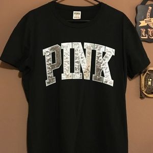 Victoria's Secret Pink Sequin Tshirt