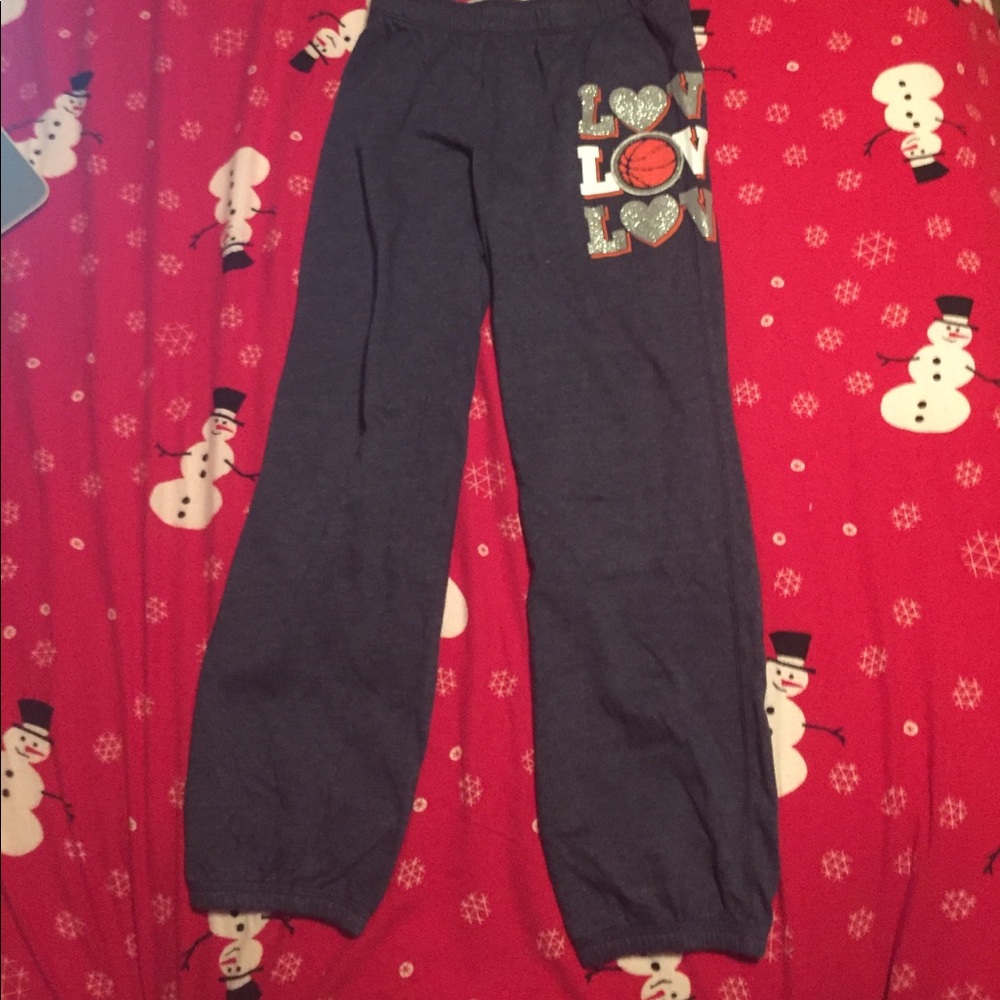 Justice sweatpants