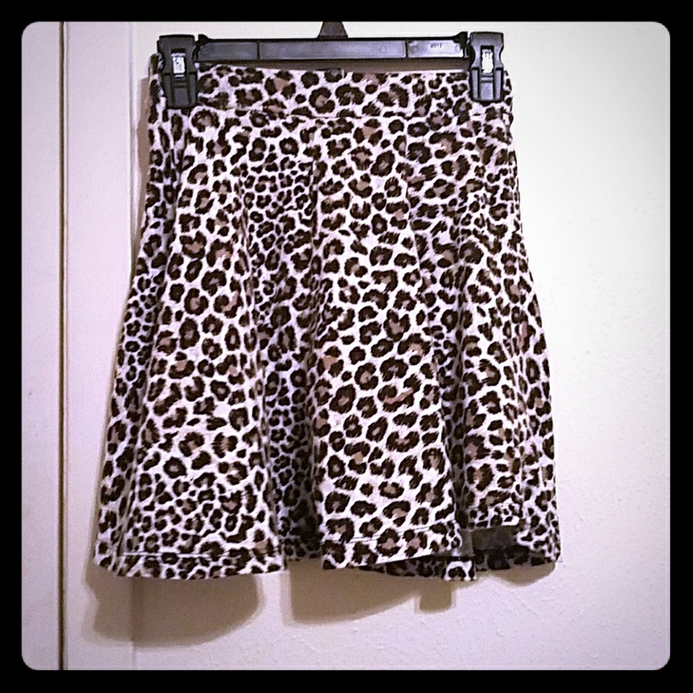 Cheetah skirt