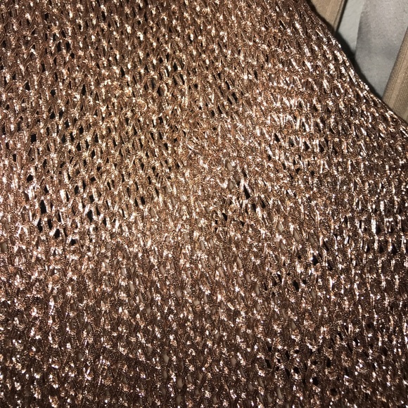 Pink metallic fishnet dress - Picture 2 of 3