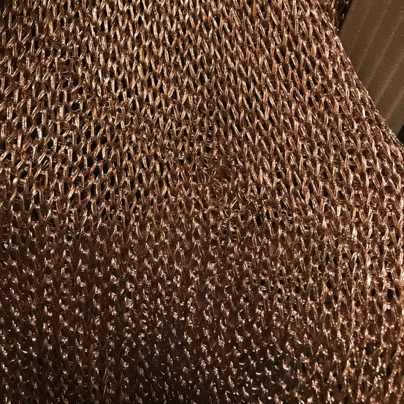 Pink metallic fishnet dress - Picture 3 of 3