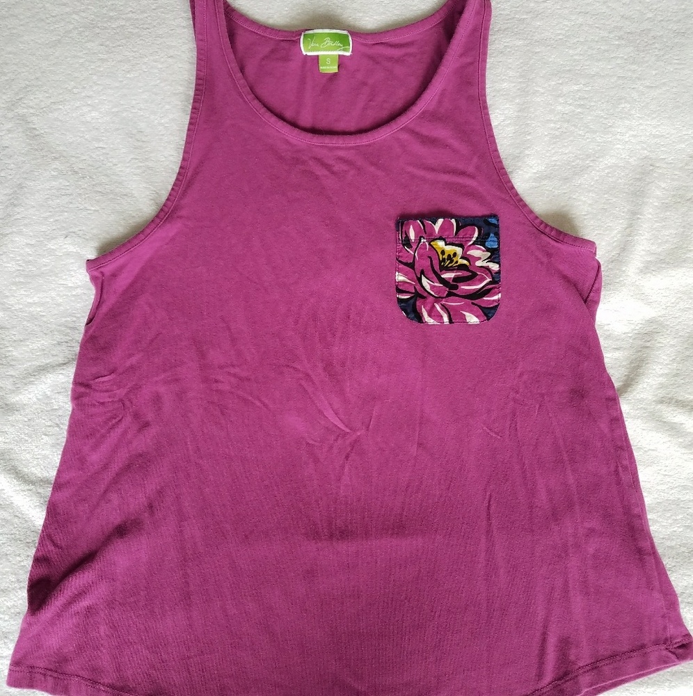 Sleeveless Pajama Tank Top Small/S African Violet