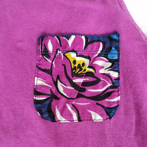 Sleeveless Pajama Tank Top Small/S African Violet - Picture 3 of 4