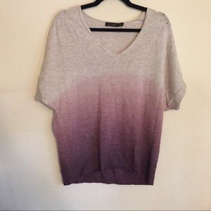 Pink ombré sweater