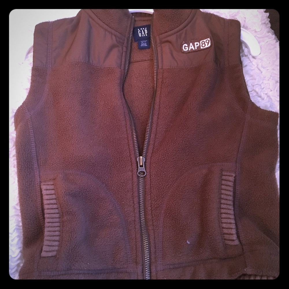 Baby Gap Brown Winter Vest - size 5T