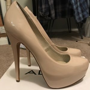 Nude Aldo Pumps