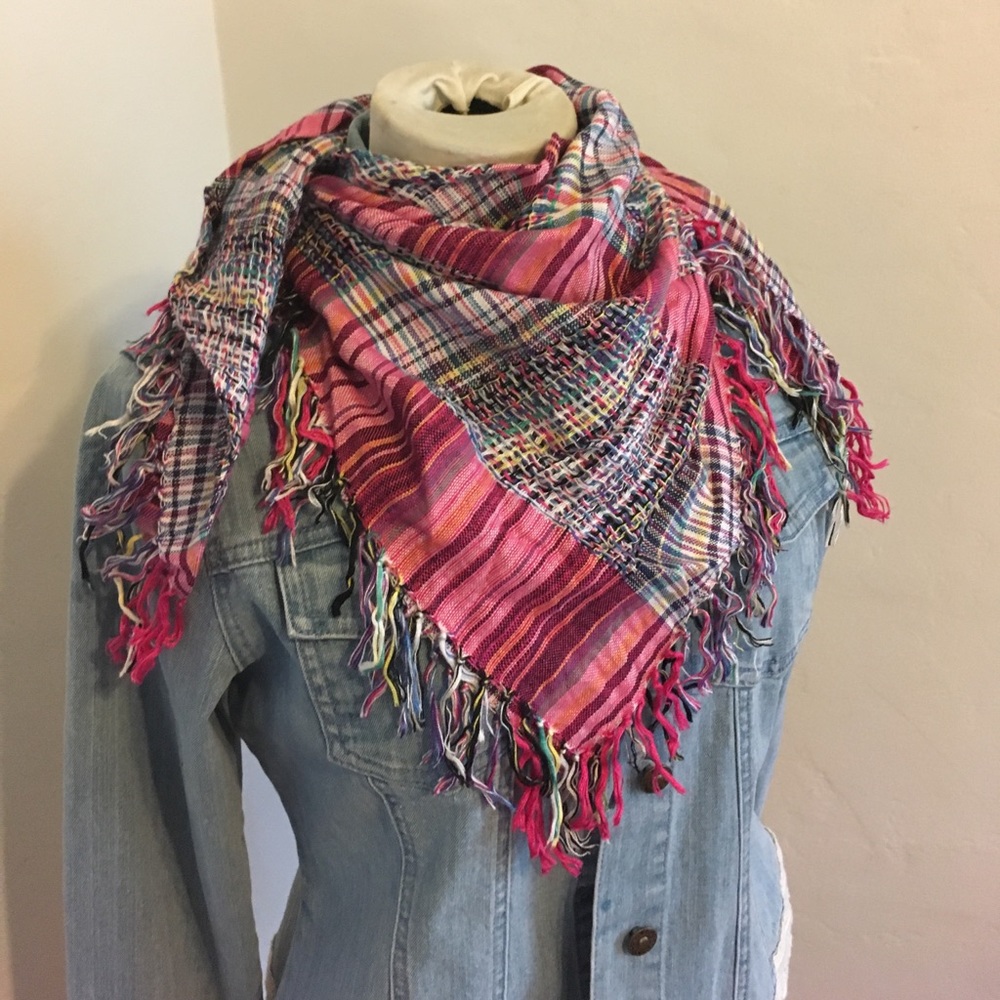 ⭐️LAST CALL- DONATING⭐️ Vibrant Colored Scarf