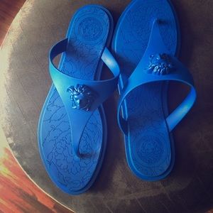 Versace flip flops