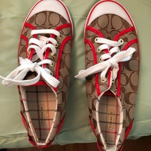 Coach Tennis Shoes Size 9