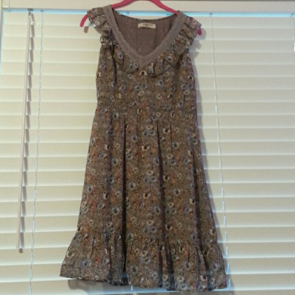 Romy Lavender Floral Dress