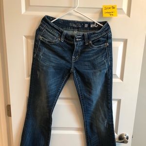 Miss Me Jeans Size 30 inseam 33