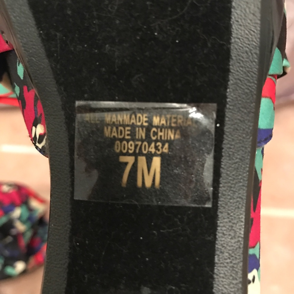 Multi colored high heels - Picture 5 of 6