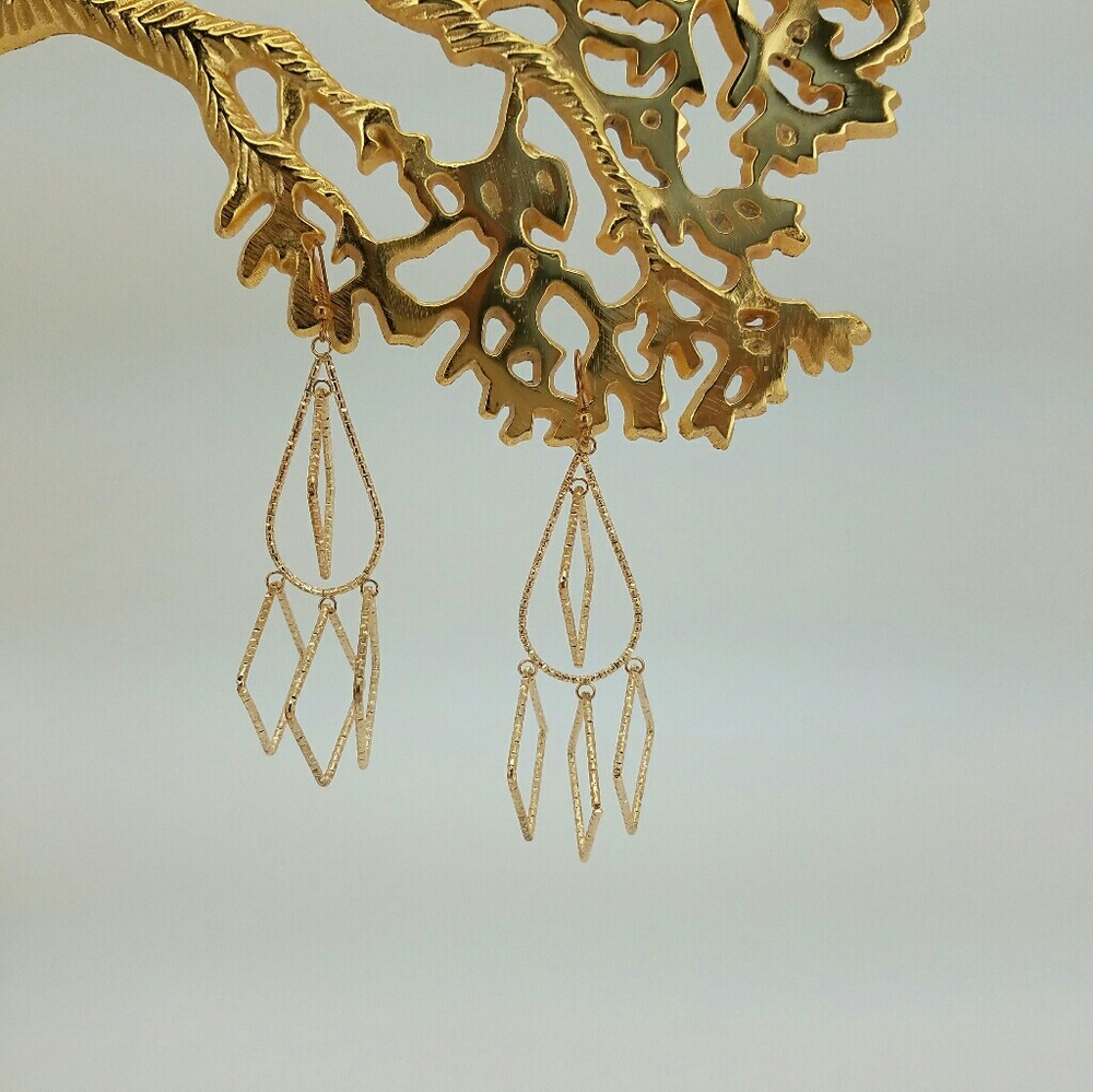 Golden earrings