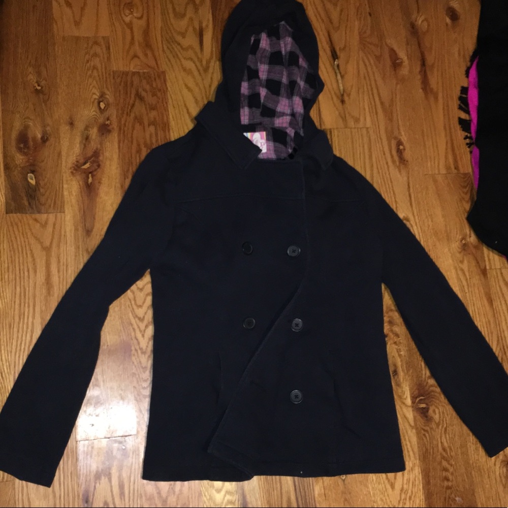 Warm and comfy black winter jacket