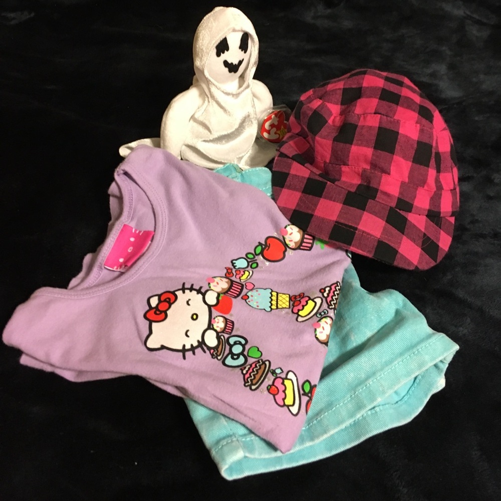 •💕🖤Plaid Pink Hat🖤💕•