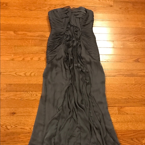 Adrianna Pappel Strapless Ruffle Gown - Picture 5 of 8