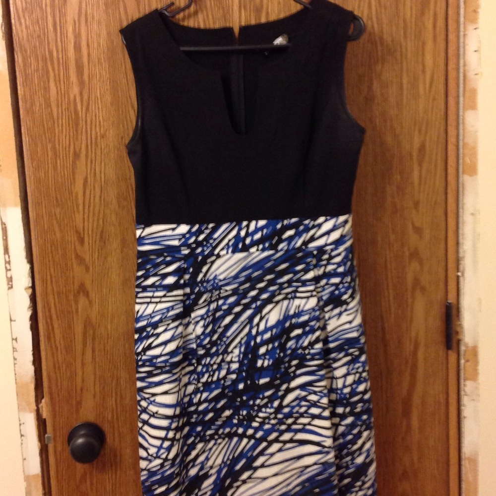 Ethan Tracy Blue/Black Dress