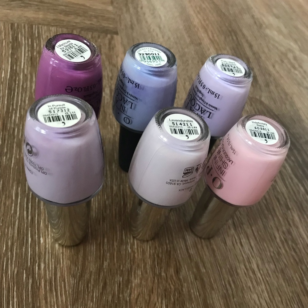 ***NEW***OPI Purples(mixed collections)ALL for $12