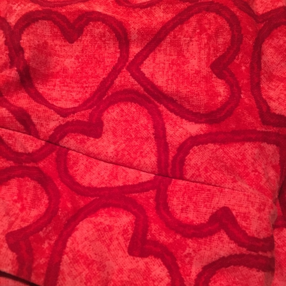 LuLaRoe leggings Valentines OS
