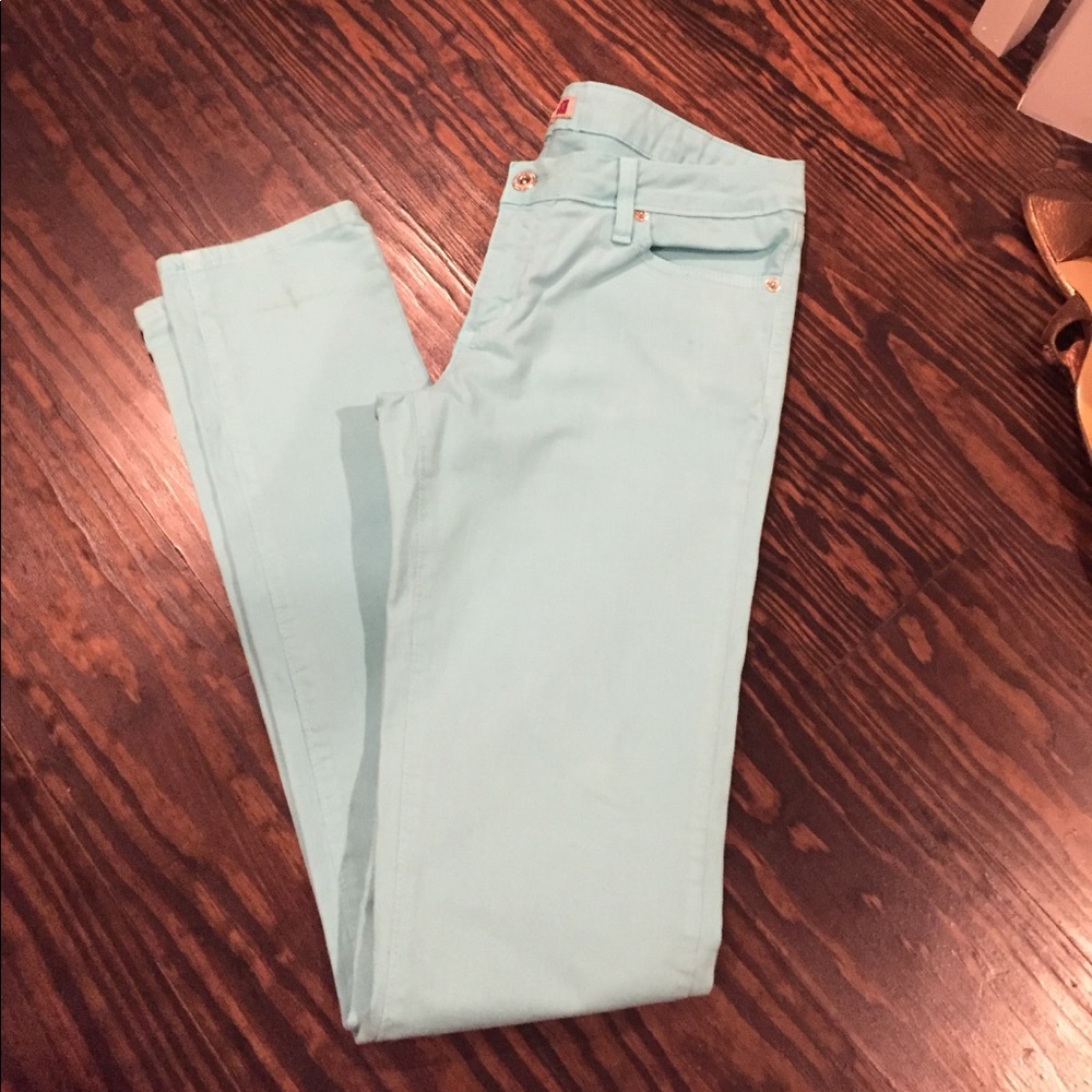 Aqua skinny leg jeans