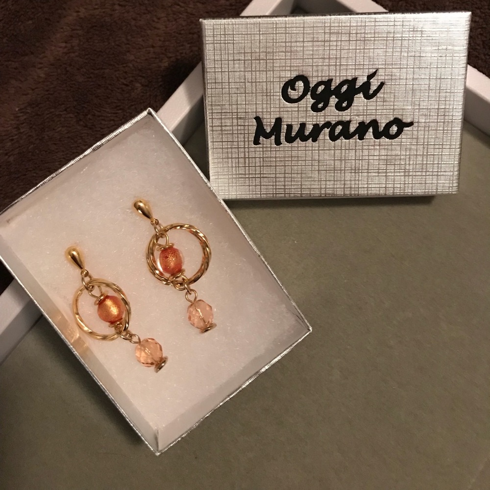 Oggi Murano Earrings