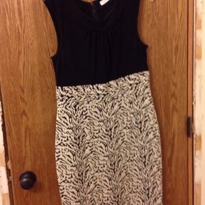 Calvin Klein Black/White Dress