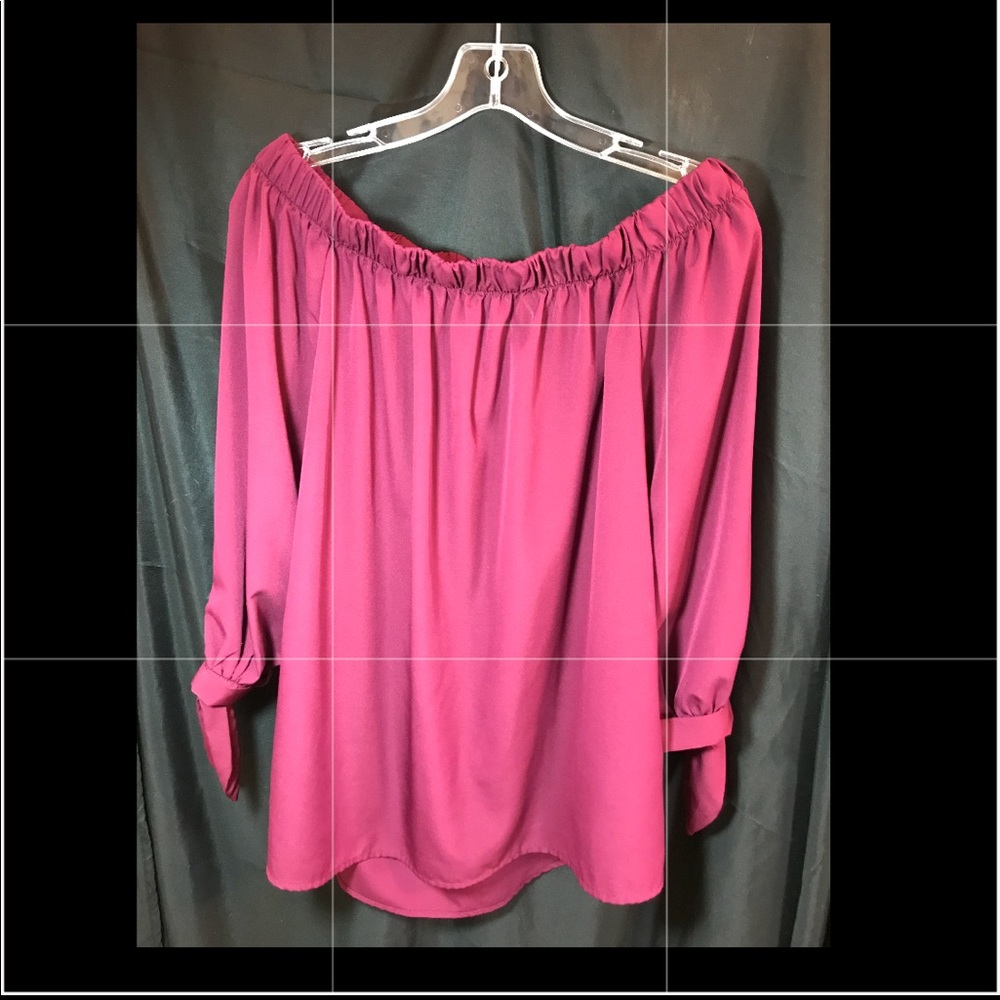Off the shoulder blouse