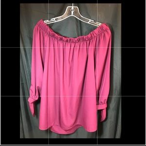 Off the shoulder blouse