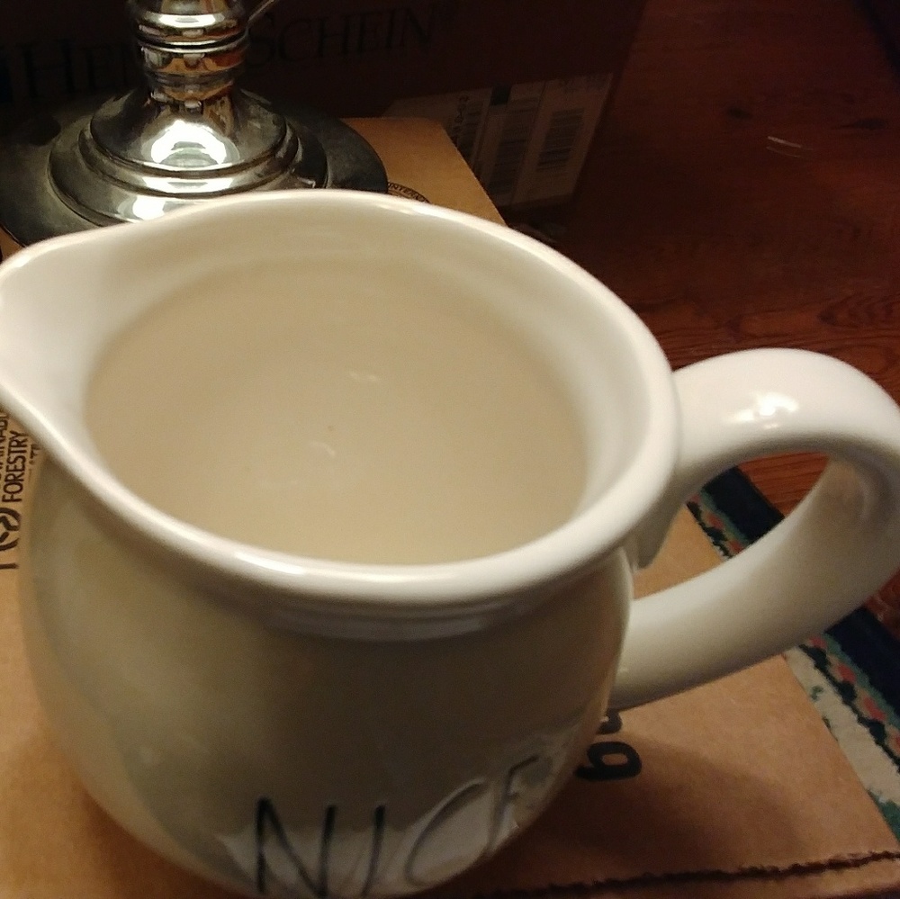 Rae Dunn mini "NICE" pitcher