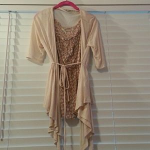 Romy cream cardigan