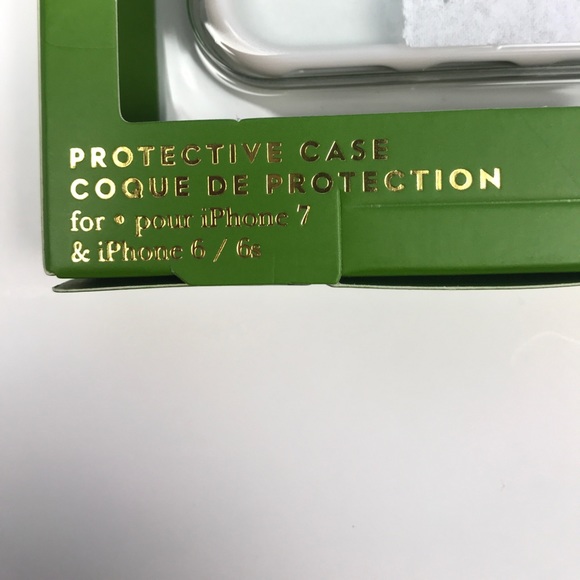 MUST GO NWT Kate Spade Gold Phone 7, 6, 6s Case - Picture 3 of 4