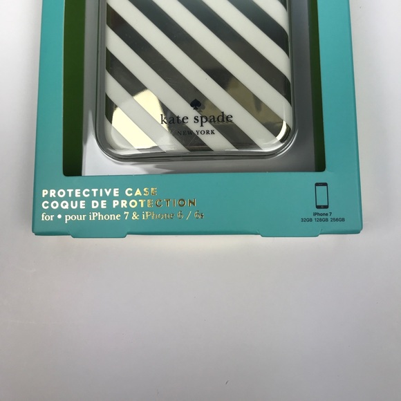 MUST GO NWT Kate Spade Gold Phone 7, 6, 6s Case - Picture 4 of 4