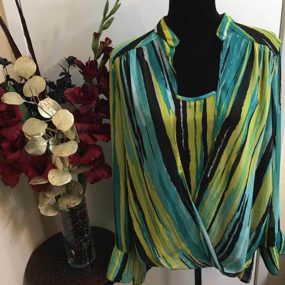 💜Ashley Stewart Beautiful Blouse💜