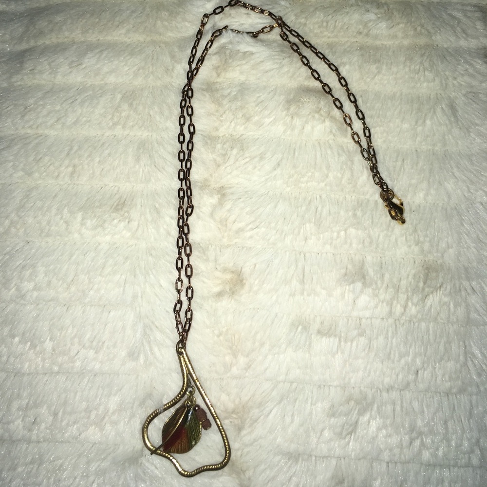 Leaf necklace
