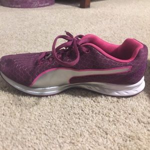 Purple Soft foam Puma Shoes